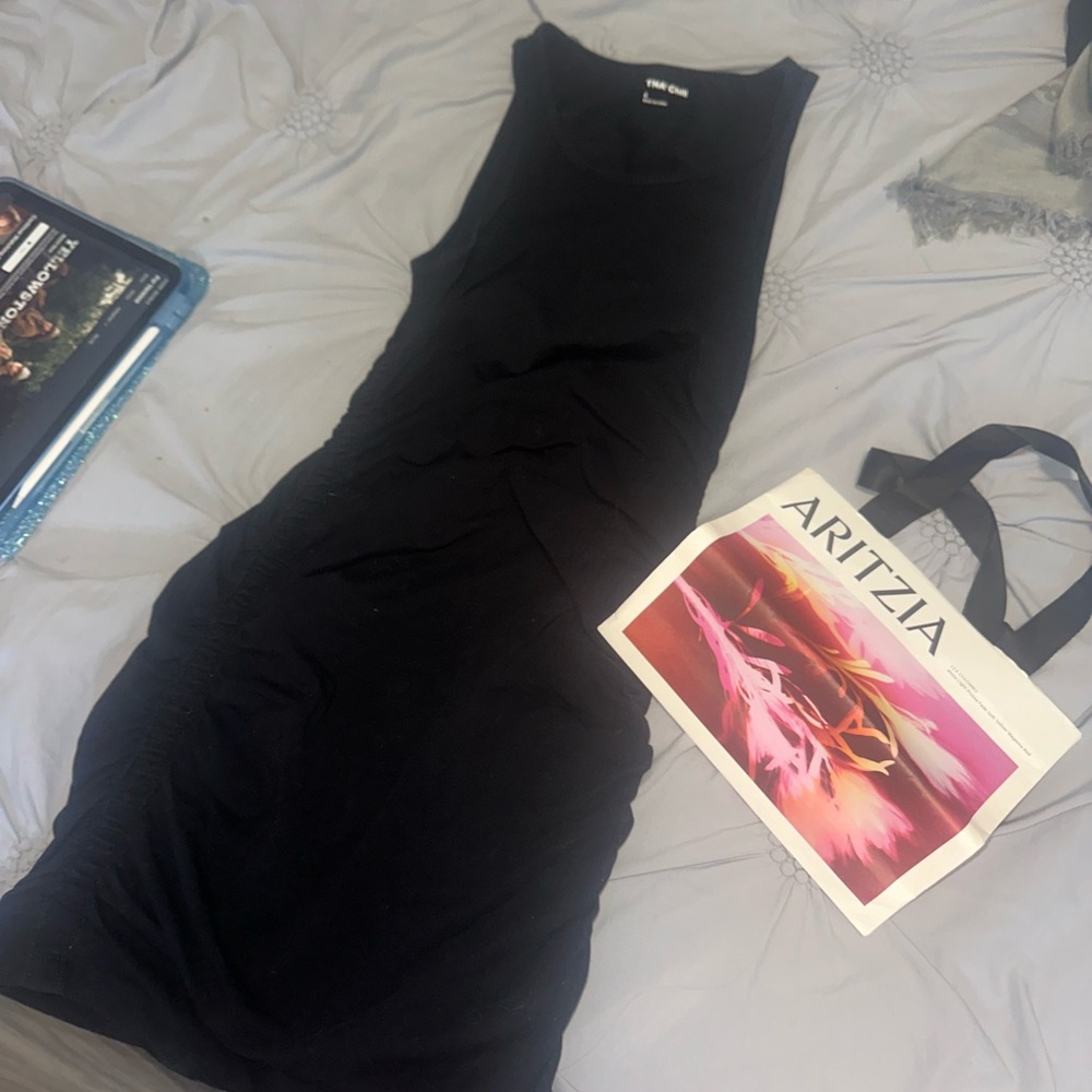 BNWOT Black TNA  Sleeveless Dress